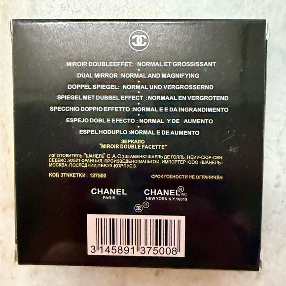 Chanel MIROIR DOUBLE FACETTES Mirror Duo in Pink. Sealed in plastic. New in Box - Picture 3 of 10